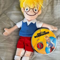 New Retired Pixar Disney Store Excl Meet the Robinsons Beanbag Plush Doll Lewis