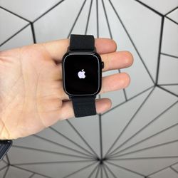 Apple Watch Series 10 Cellular Unlocked 46mm jet Black with Apple care till 2026
