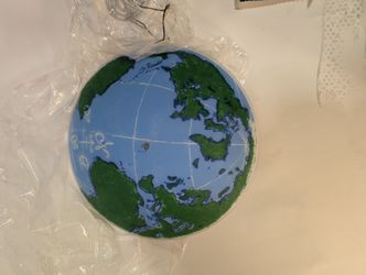 World Map Globe Ceiling Pendant Light Fixture