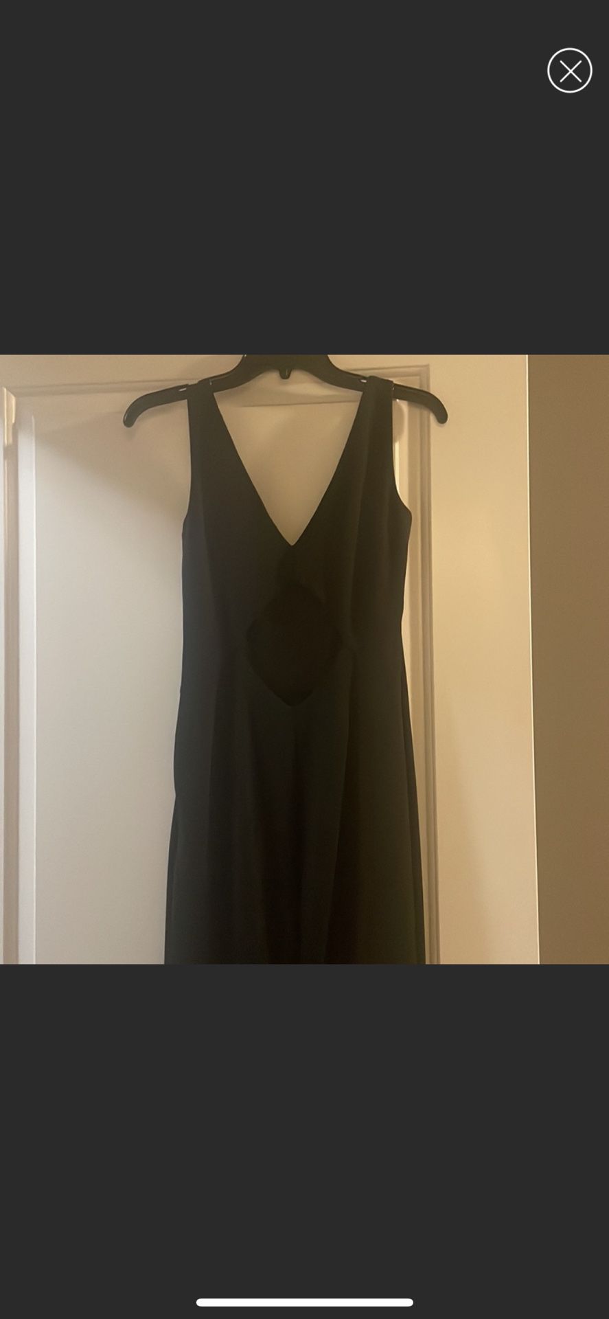 Black Katie May Bridesmaid Dress - Size 4