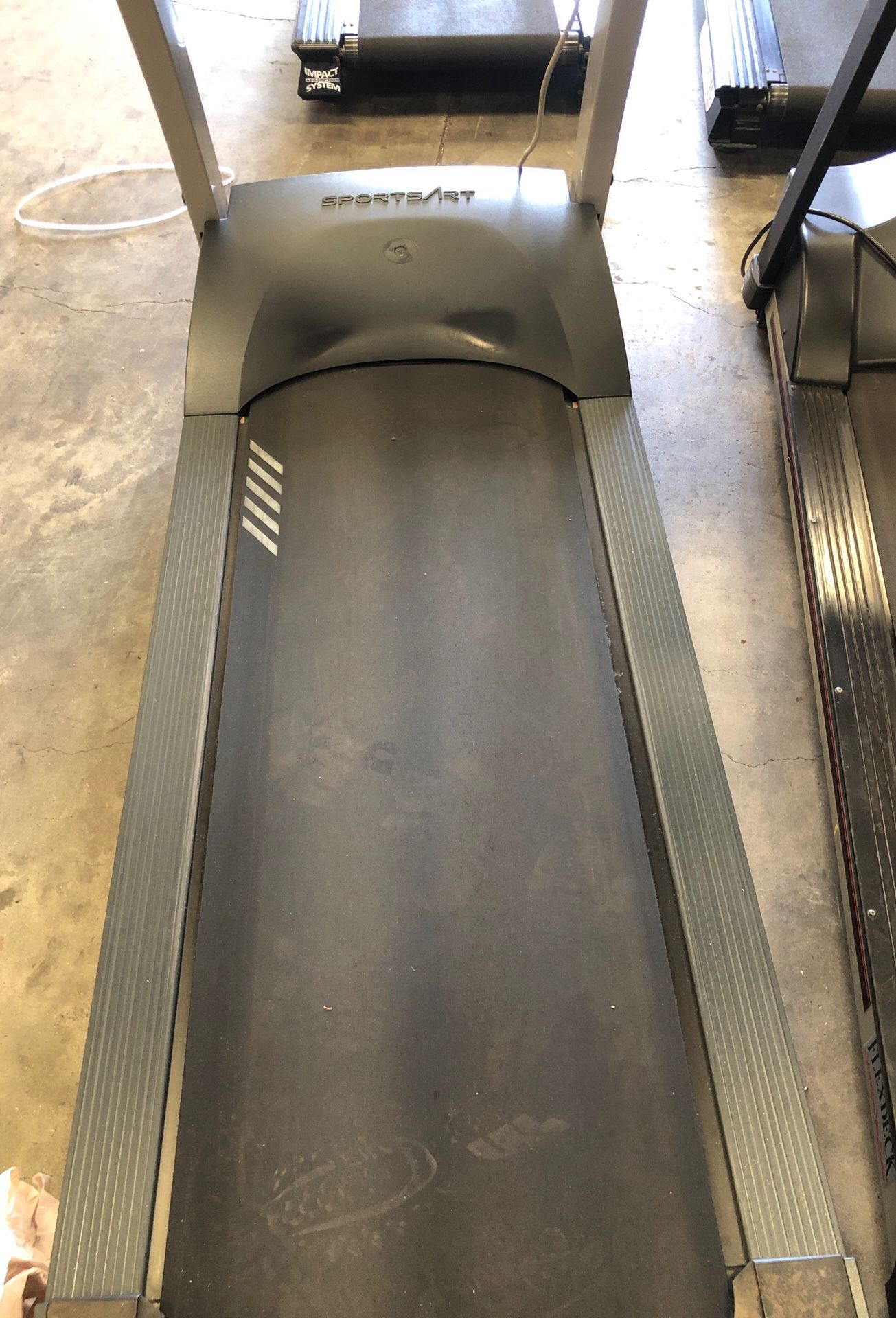 Sports start treadmill