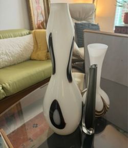 Art Glass Vases Set of Three