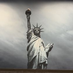 Statue of liberty canvas art (large)