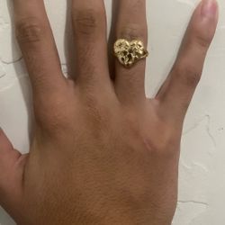 Gold Dipped Heart Ring