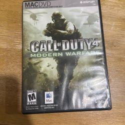 CALL OF DUTY 4 – Modern Warfare, For Mac, Complete