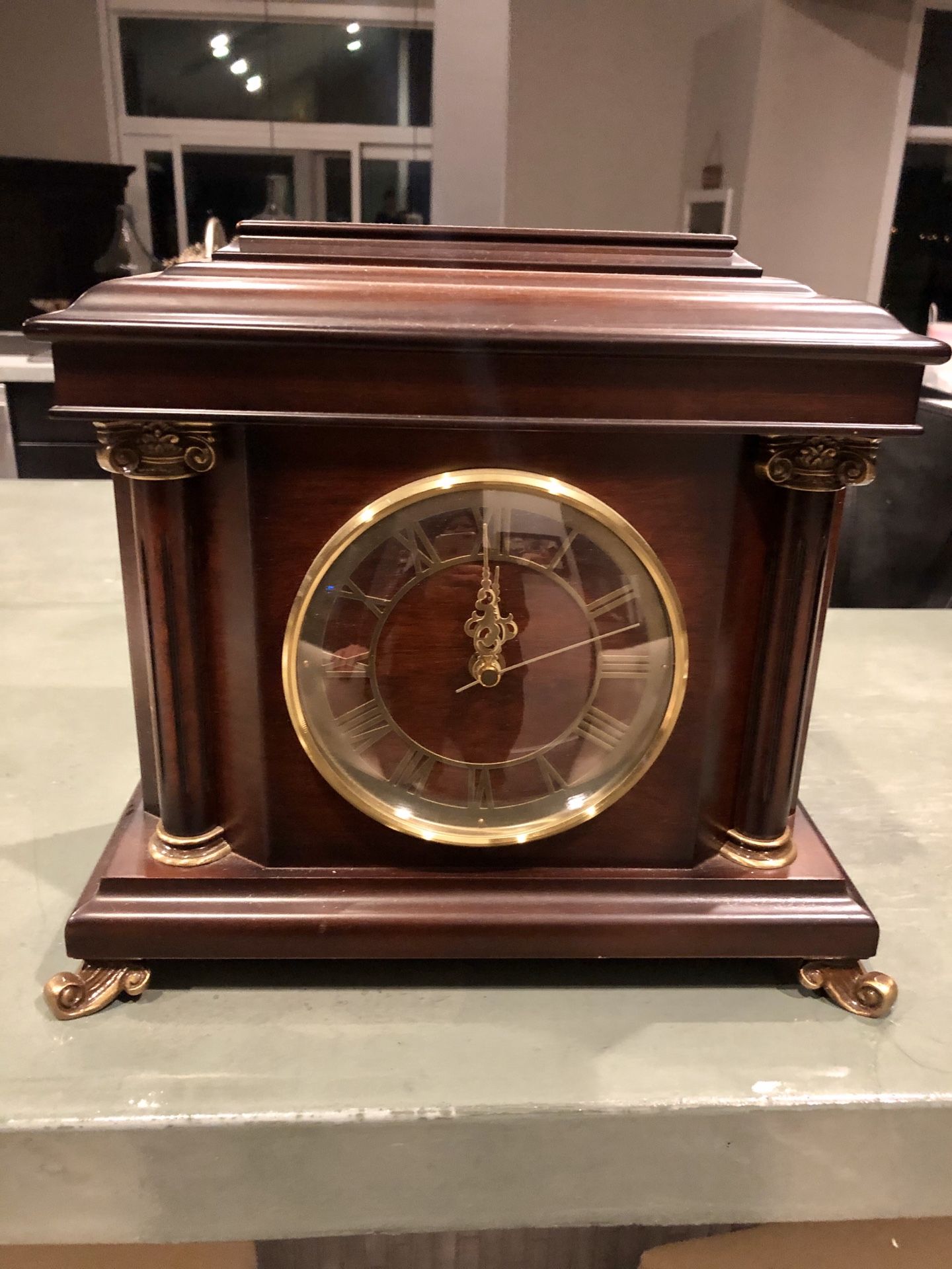 Antique clock from Bombay Company