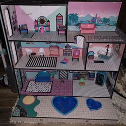 Lol Dollhouse With Furniture/1 Doll/Accessories 