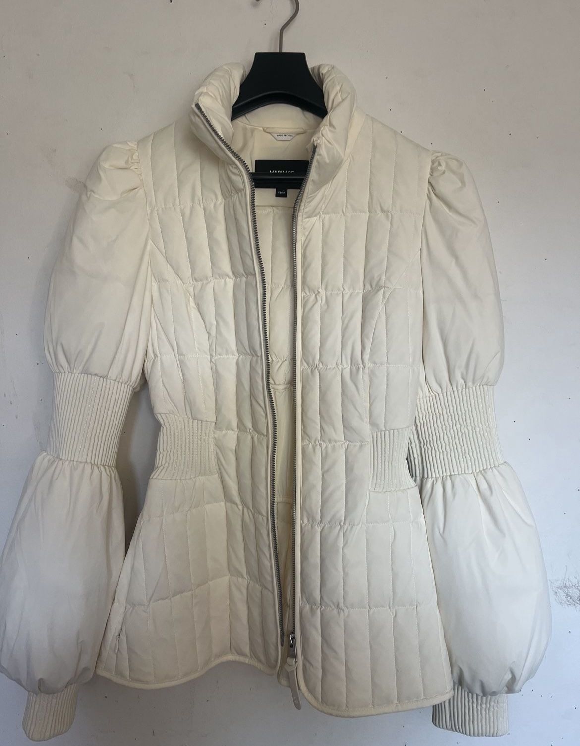 White Puffer Jacket 