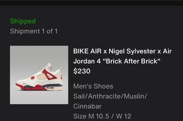 Jordan 4 “ Brick After Brick “