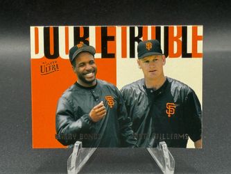 1997 Fleer Ultra Double Trouble #20 Barry Bonds & Matt Williams