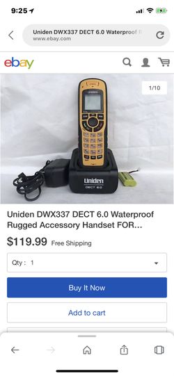 Uniden Ditech 6.0 waterproof phone (Landline) has