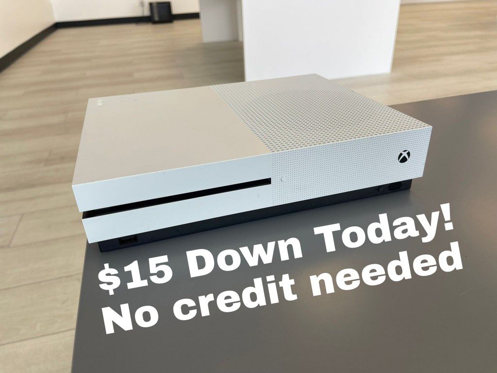 Microsoft Xbox One S 1TB-$25 To Take It Home Today 