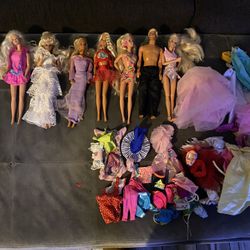 Barbies From The 70’s, 80’s & 90’s