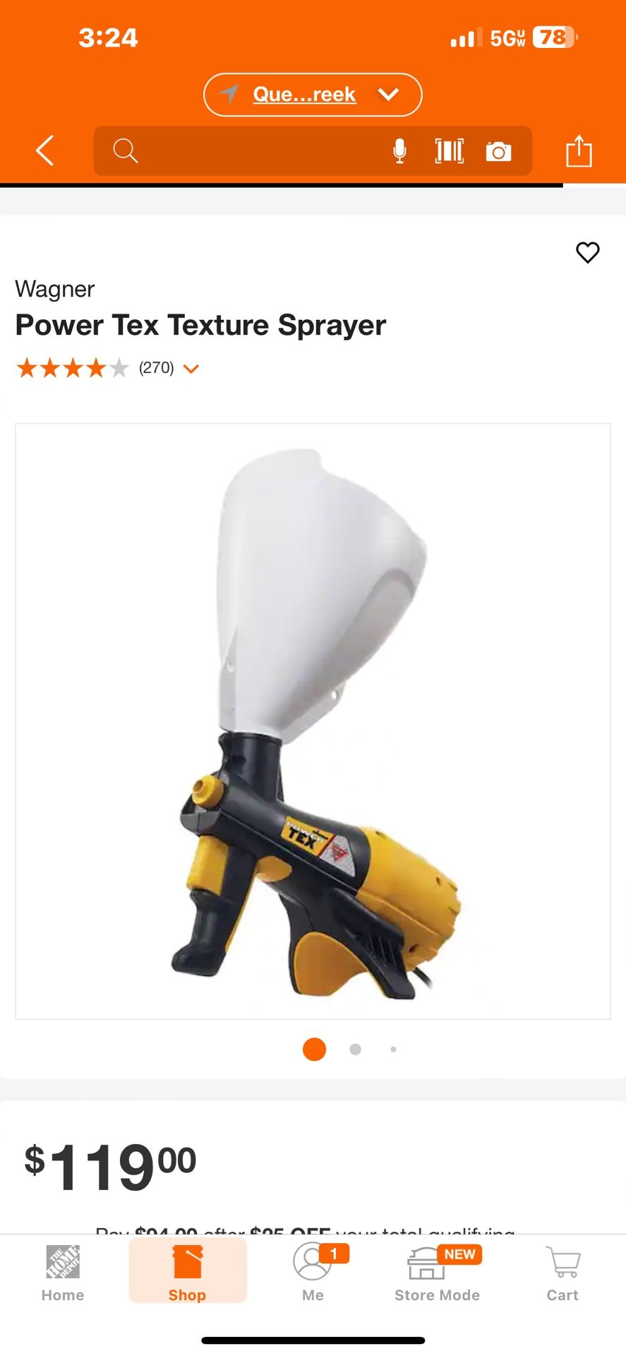 Power Texture Sprayer