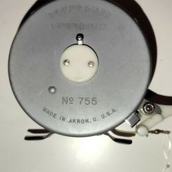 RARE VINTAGE PFLUEGER "SUPEREX No. 755" AUTO FLY FISHING REEL

