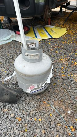 Propane outdoor heat lamp