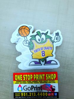 Custom stickers, labels