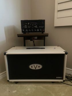 EVH 2x12 Cab & 5150 III Stealth head