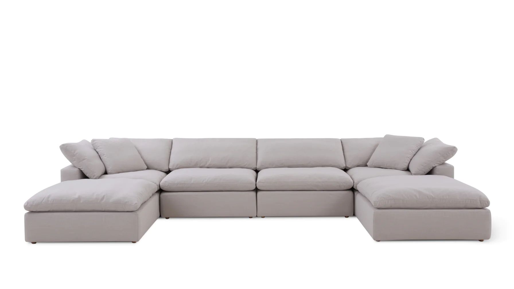NEW!! Sundays Movie Night 6-Piece Modular Sectional, Regular, Clay