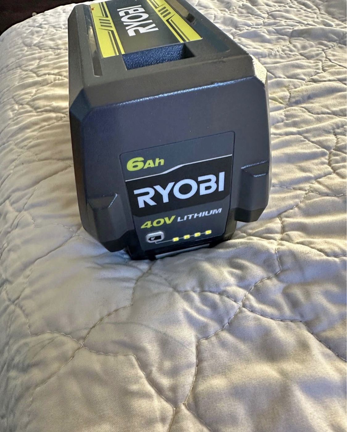 Batería / battery RYOBI 40V 6 Ah
