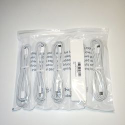 USB C Charger Cable Type C Fast Charger Cable 5 pack 6FT