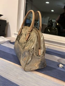 MK gold shine purse