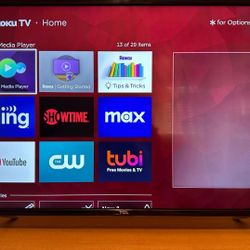 TCL 43in Flat Screen Smart TV 