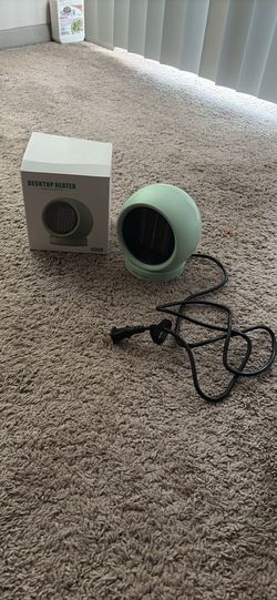 Mini Green Desk Heater