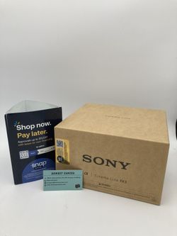 Sony Fx3A Cinema Camera