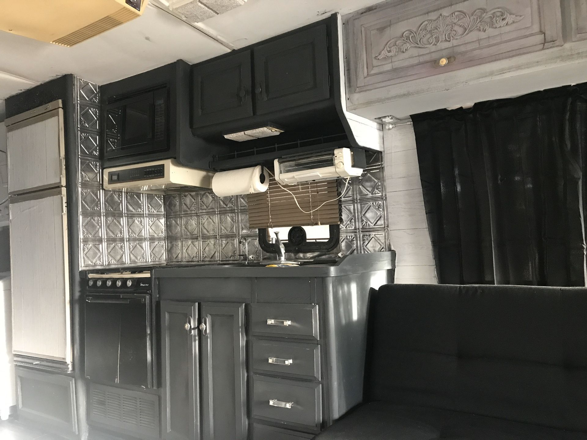 Tiny home on wheels remodeled Motorhome