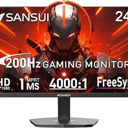 SANSUI Gaming Monitor, 24 Inch