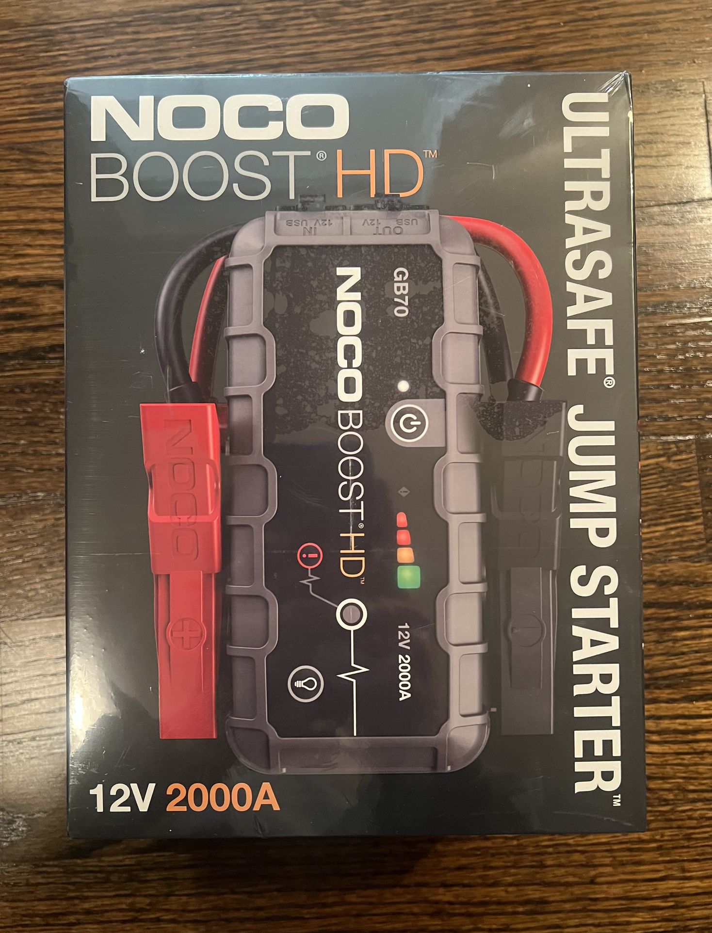 NEW/Sealed NOCO Boost 2000Amp GB70 12V Ultra Safe Jump Starter Combo for  Sale in Rock Hill, SC - OfferUp
