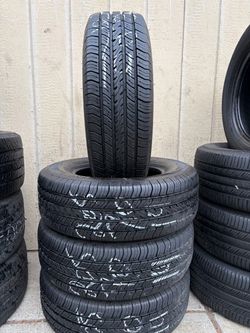 Used 20570/R14 set off 4 tires available with installation