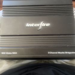 Interfire 900 Watt 2 Ch.amp