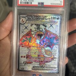 Charizard ex obsidian flames Psa 10