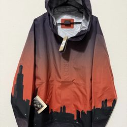 NWT Men's Air Jordan Skyline Gore-Tex Loose Jacket HF9285-010 Size 2XL Black