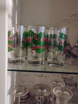 Christmas glasses