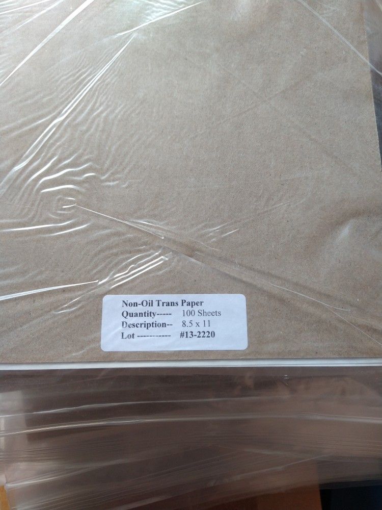 Non Oil Tens Paper