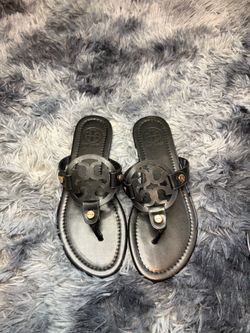 Tory Burch Miller Sandals Black Size 8 women’s