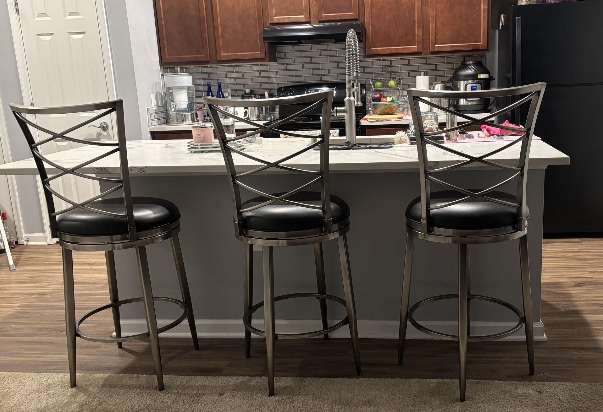 Set Of 3 Counter Stools