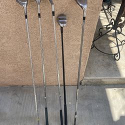 Golf clubs 10 dollars each