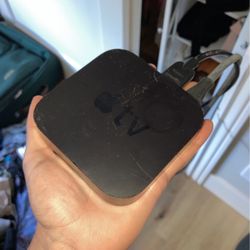 Apple TV with HDMI cord & Remote