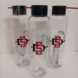 (3) SDSU Aztecs Starbucks Tumblers San Diego State University Aztecs