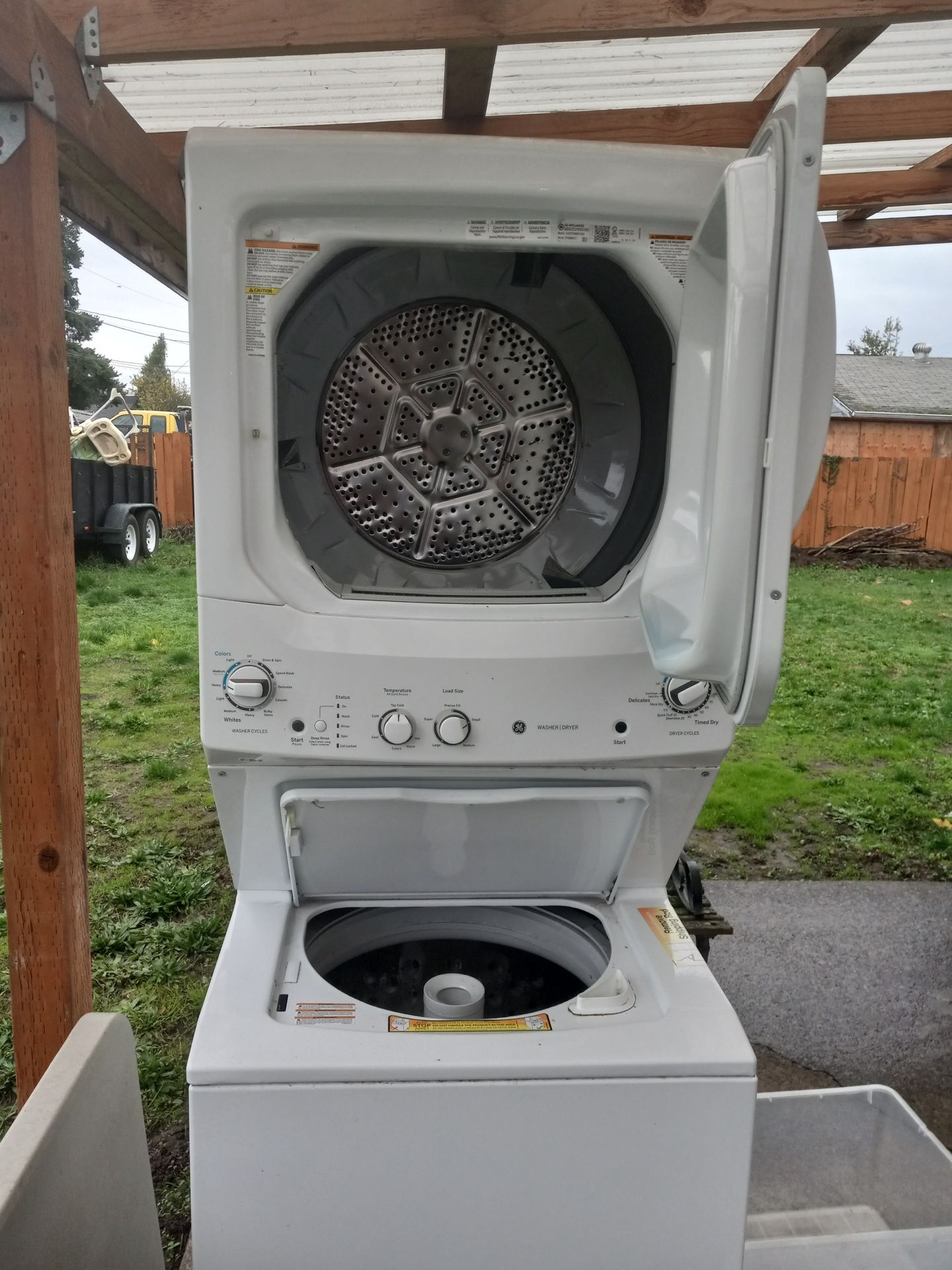 GE Stackable Washer Dryer