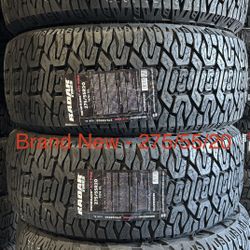 (4) - 275/55/20 Radar Renegade Pro AT Tires