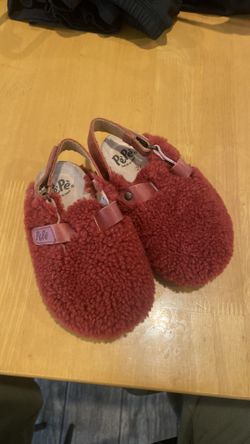 Pèpè Toddler Girls Shearling Slipper
