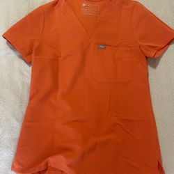 Figs Orange Scrubs
