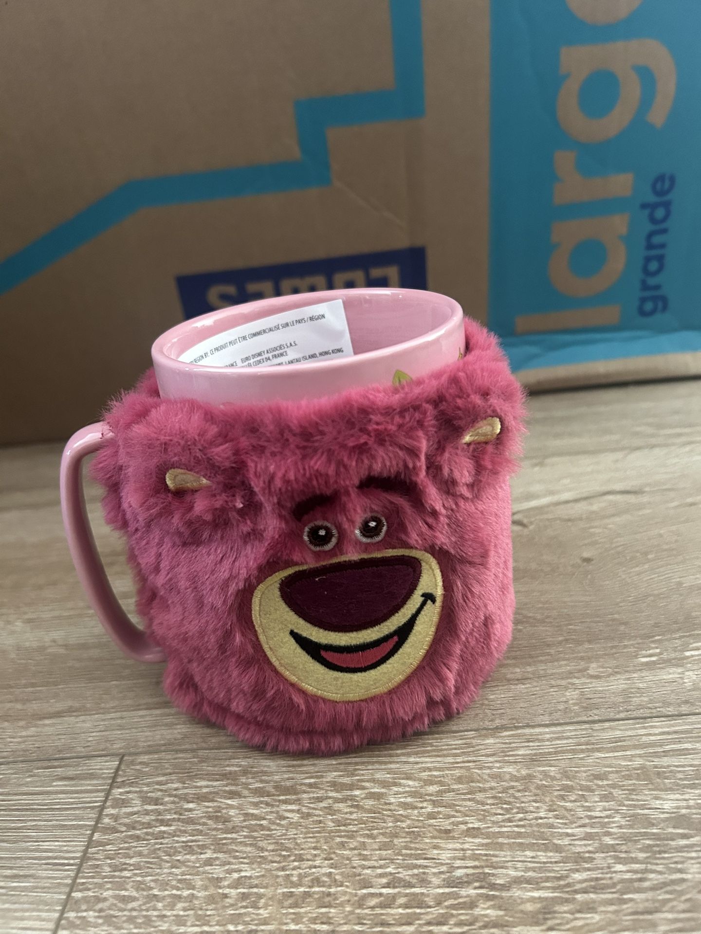 Lotso Mug With Plush Wrap