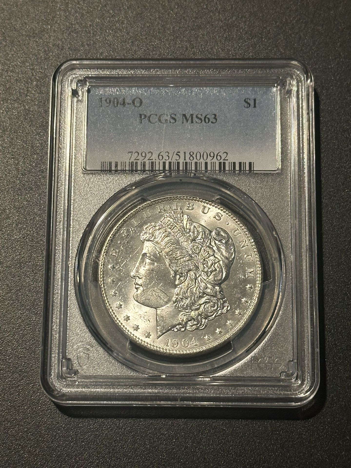 1904-O (New Orleans) Morgan Silver Dollar PCGS MS63