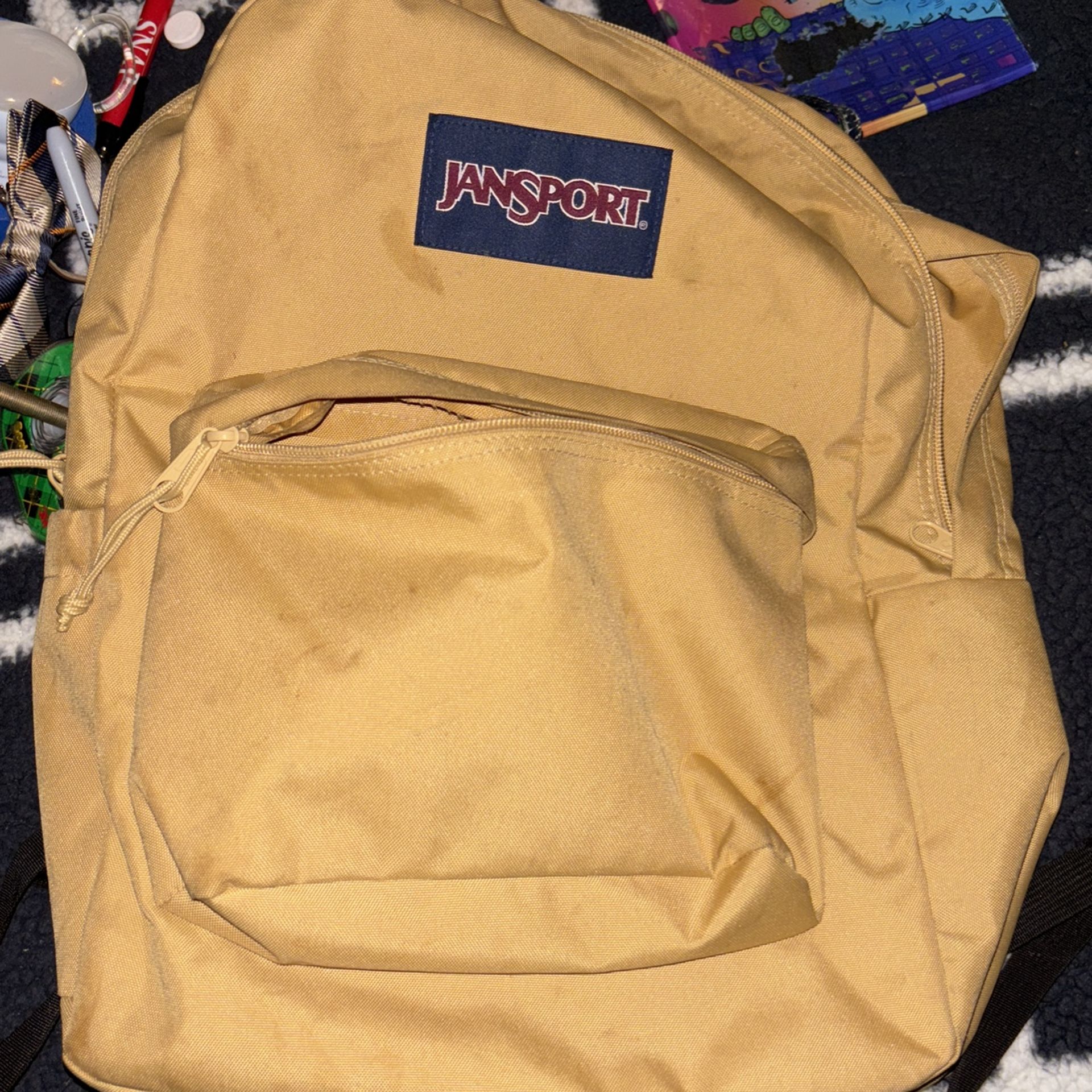 Jansport Tan Backpack